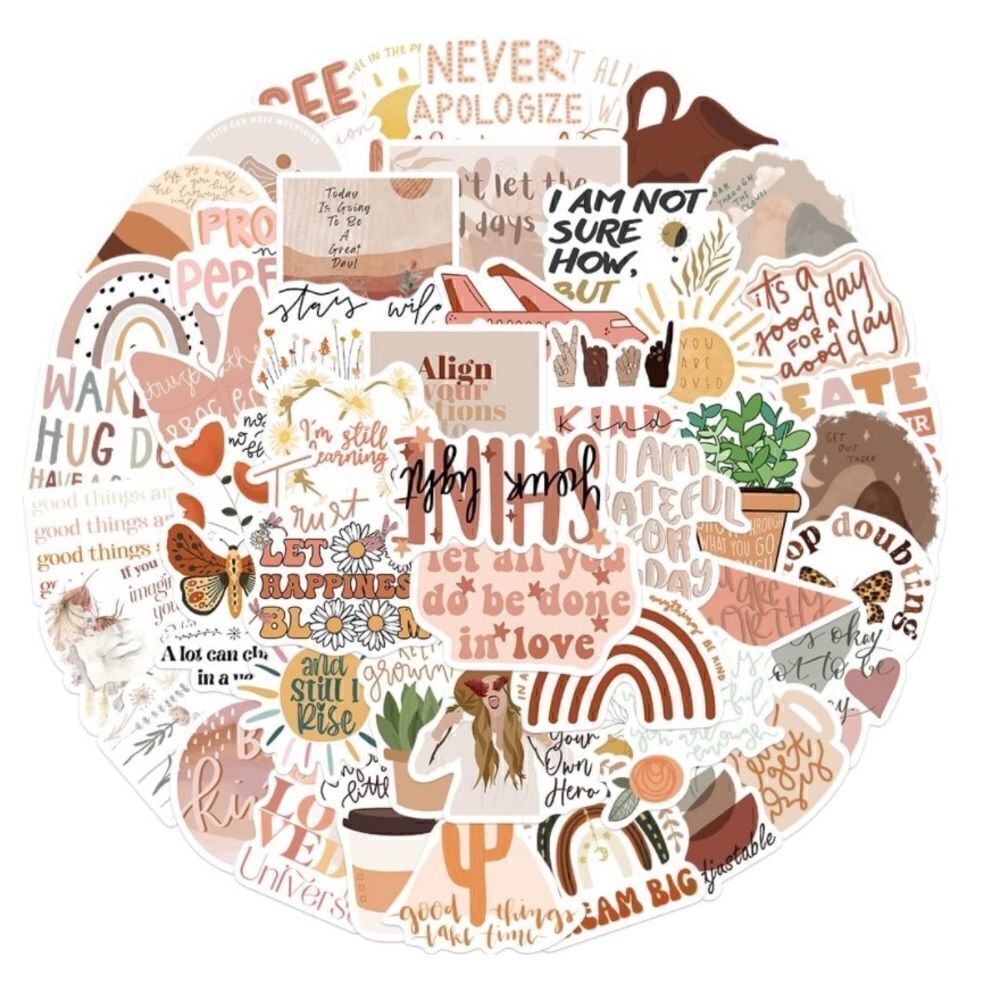 50pc Vinyl Sticker Set 